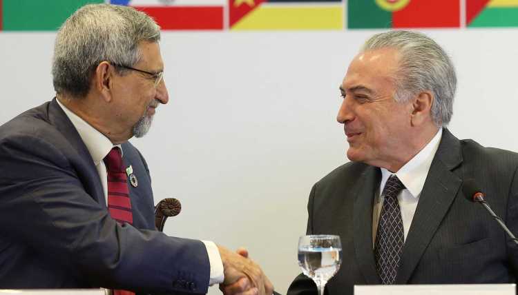 Two participants of the Brazil-Africa Forum 2016.