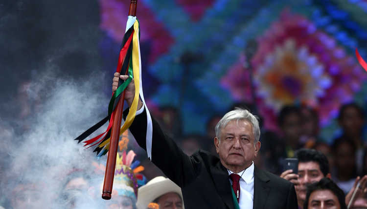 Andrés Manuel López Obrador, current president of Mexico. 
