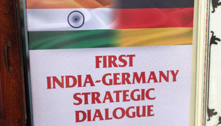 Poster of the event First India-Germany Strategic Dialogue