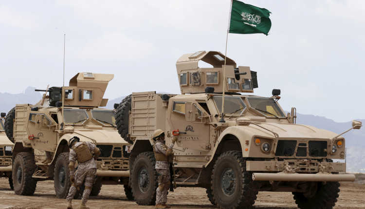 Saudi Arabia troops in Yemen.