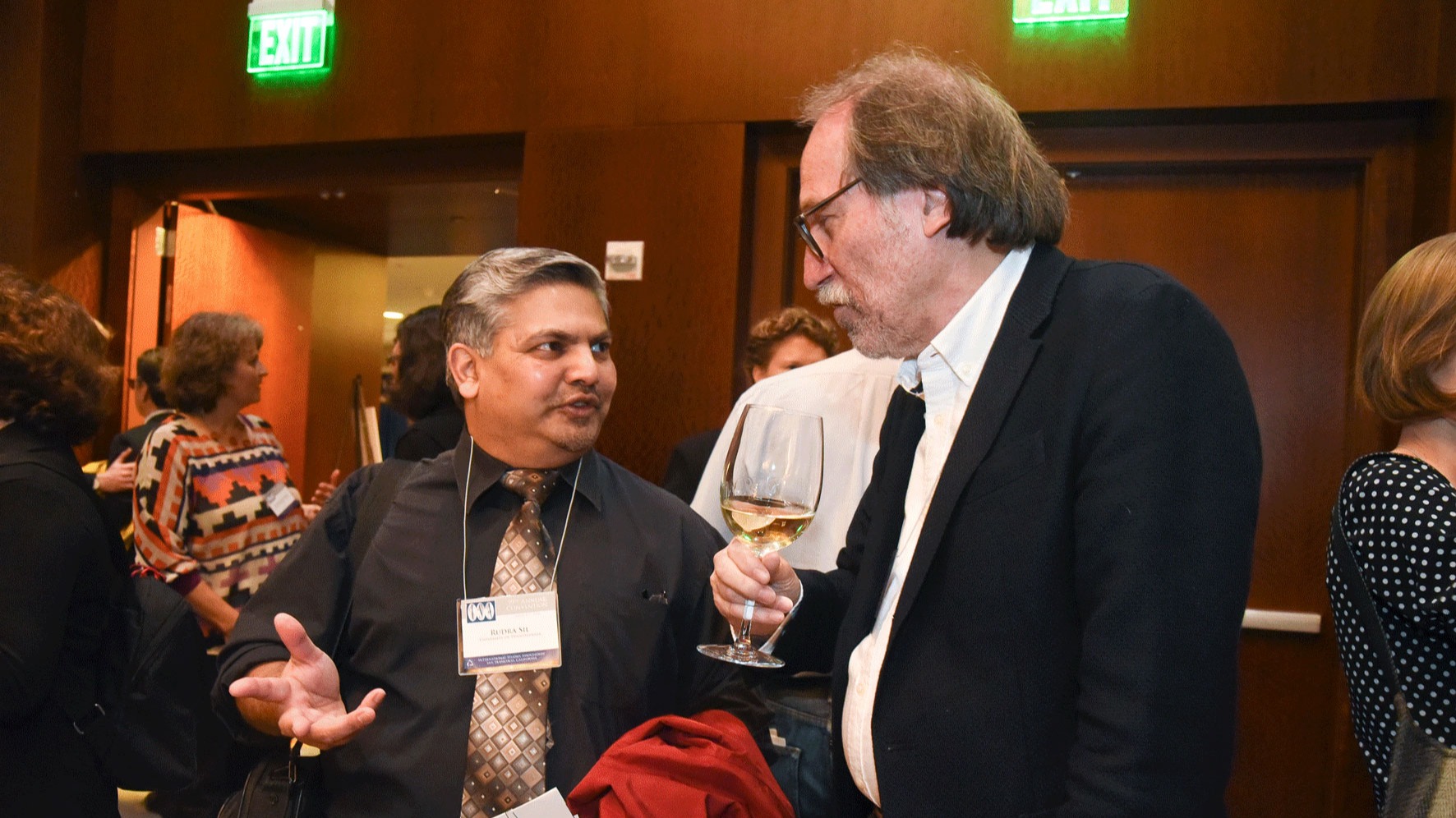 Prof. Dr. Detlef Nolte in conversation