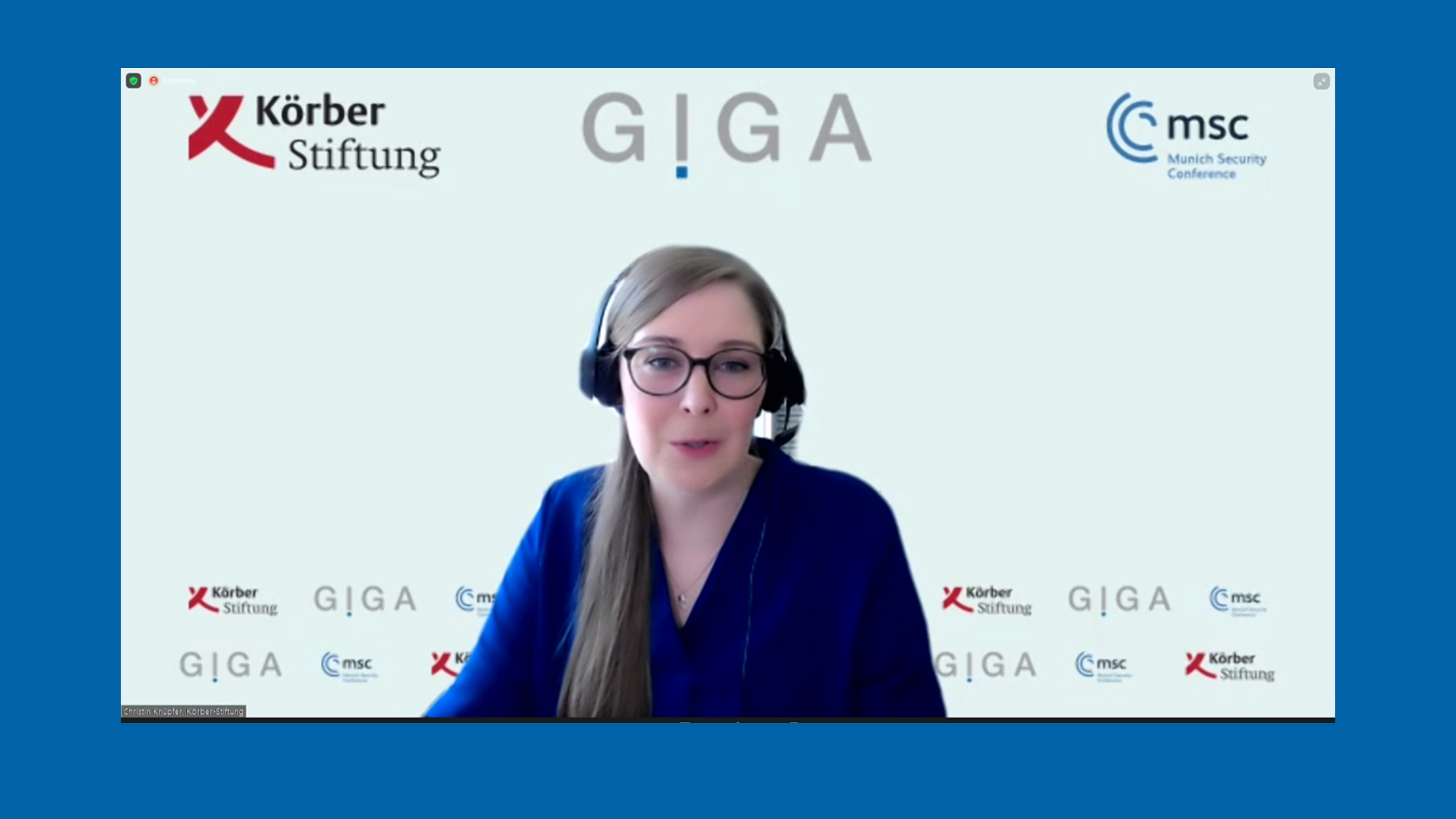 Screenshot von Christin Knüpfer