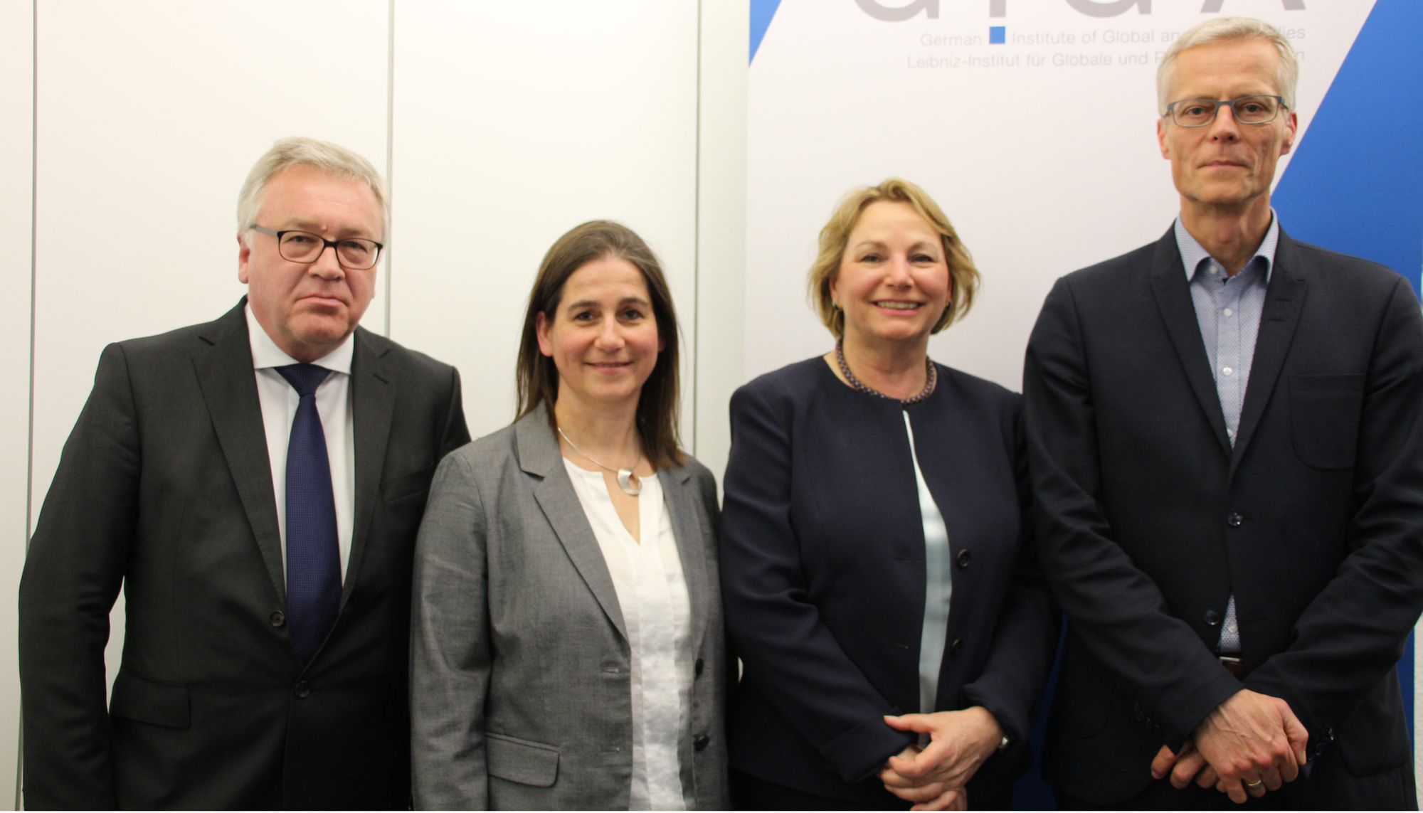From left: Matthias Naß, Prof. Dr. Heike Holbig, Dr. Margot Schüller, Friedolin Strack