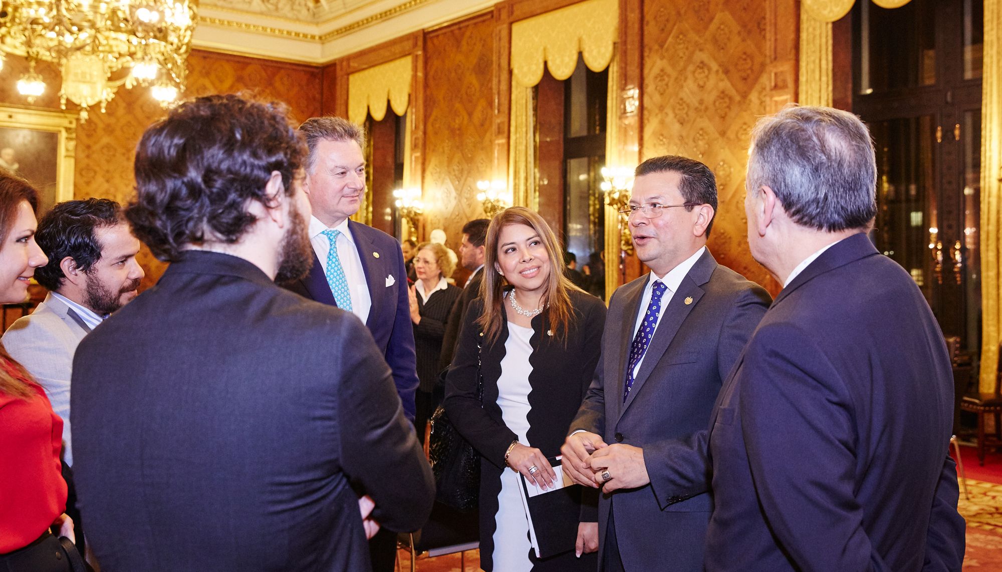 Foto einer Rezeption