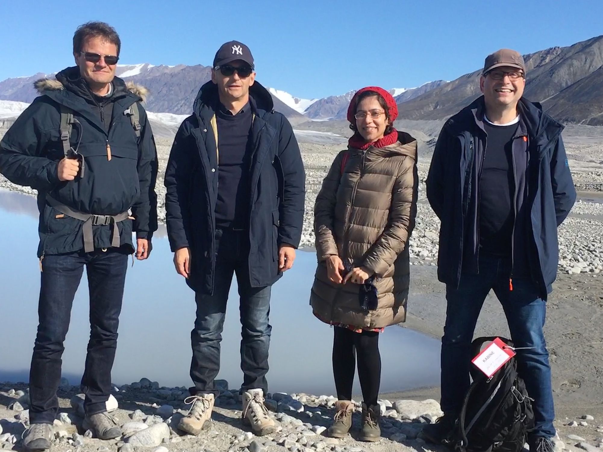 Amrita Narlikar with Federal Foreign Minister Heiko Maas