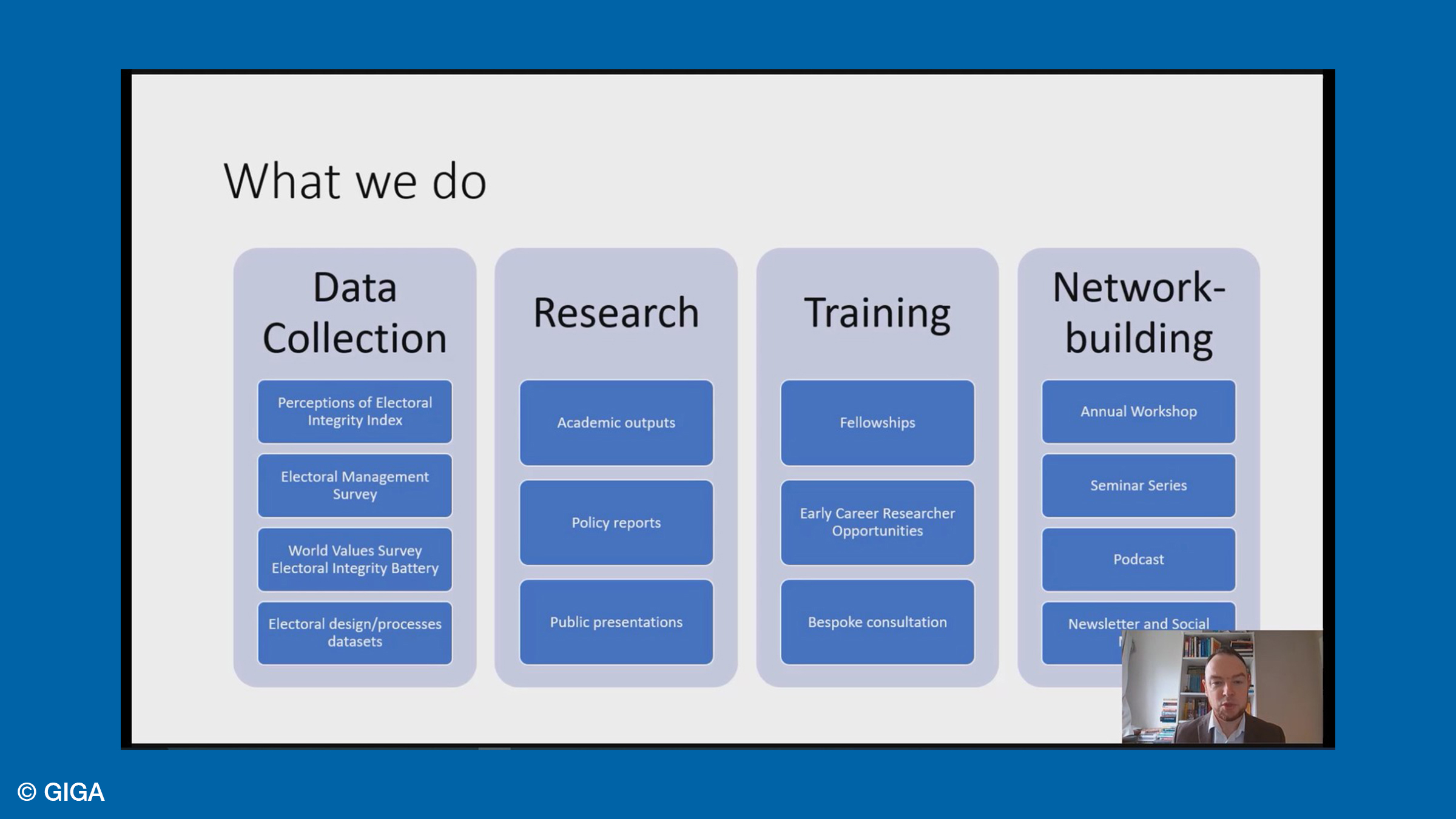Screenshot of the GIGA Forum "Attacking the Vote: Election Fears in Brazil and Beyond".