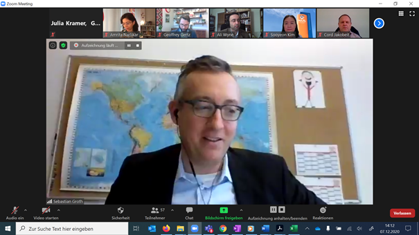 Screenshot of the GTC 2020 