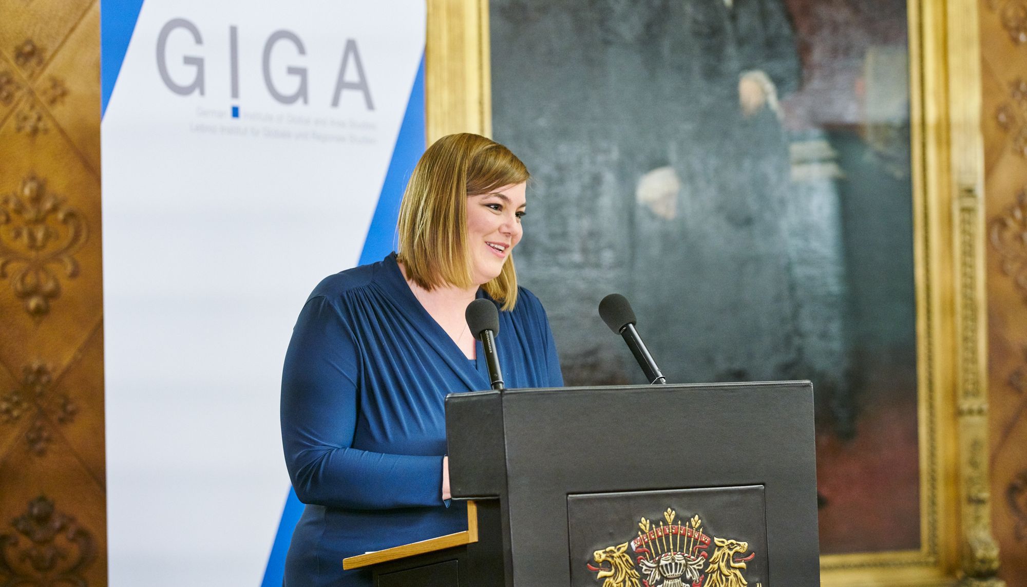 Foto von Katharina Fegebank, Viezebürgermeisterin der Stadt Hamburg