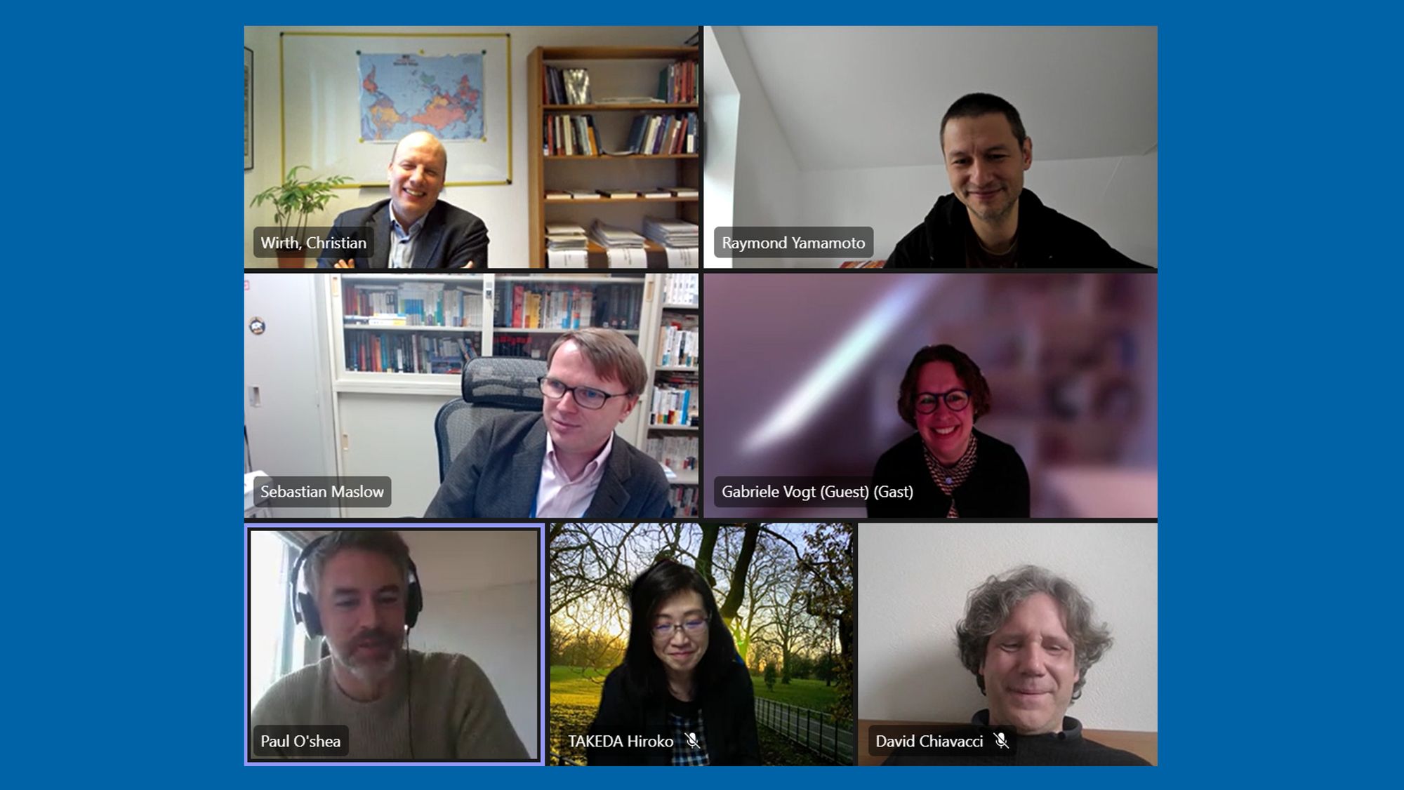 Screenshot Book Talk "Crisis Narratives, Institutional Change"