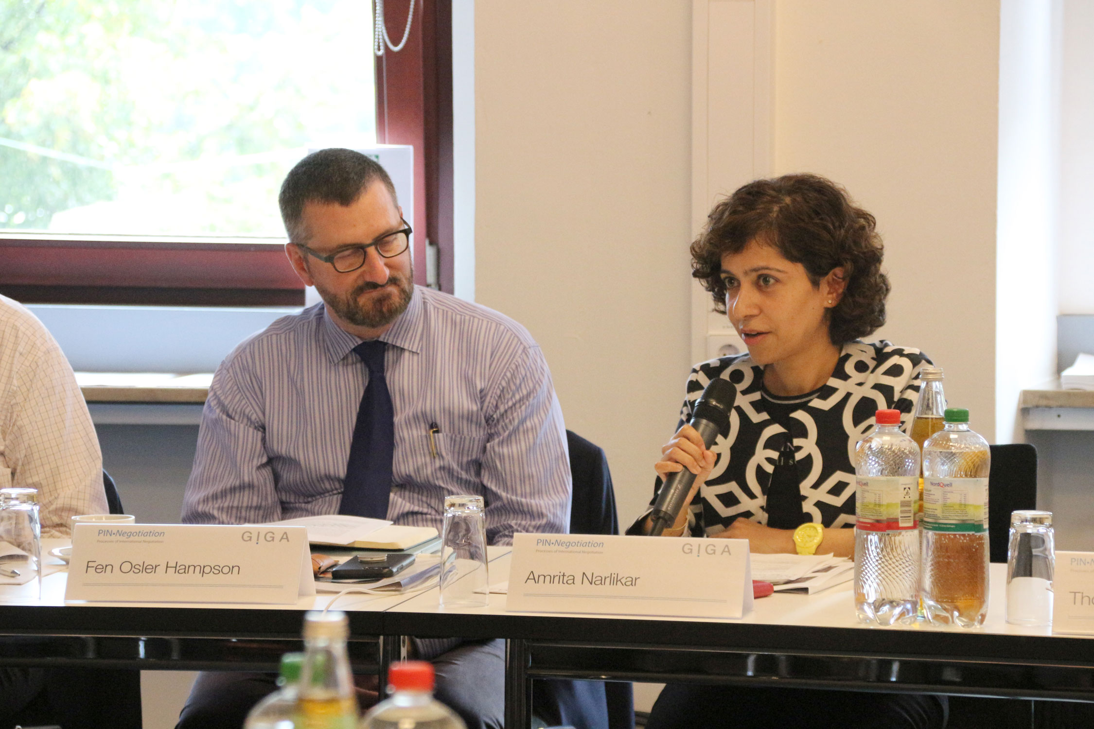 Picture of Fen Olser Hampson and Amrita Narlikar