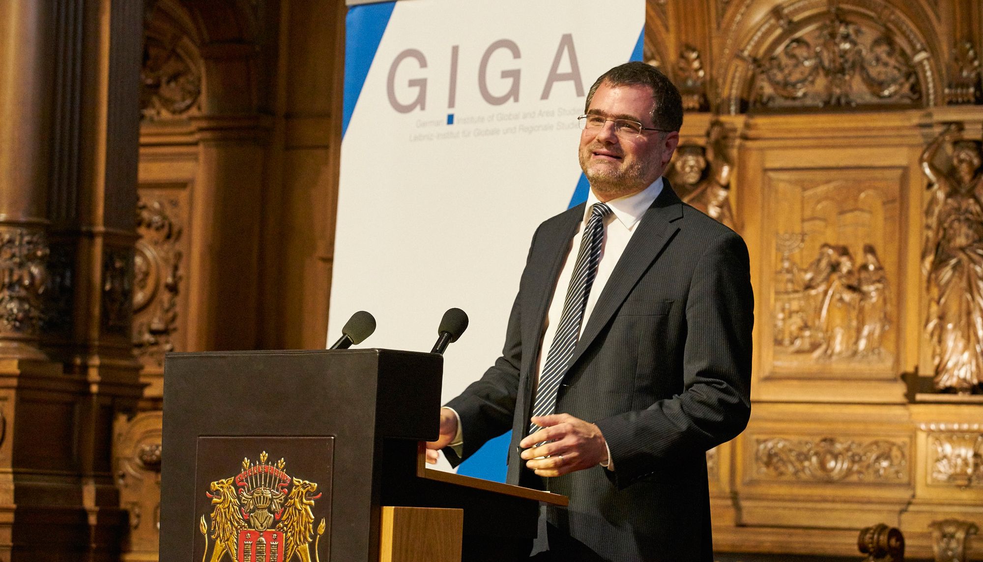 Welcome Staatsrat Wolfgang Schmidt