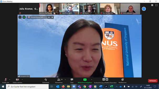Screenshot of the GTC 2020