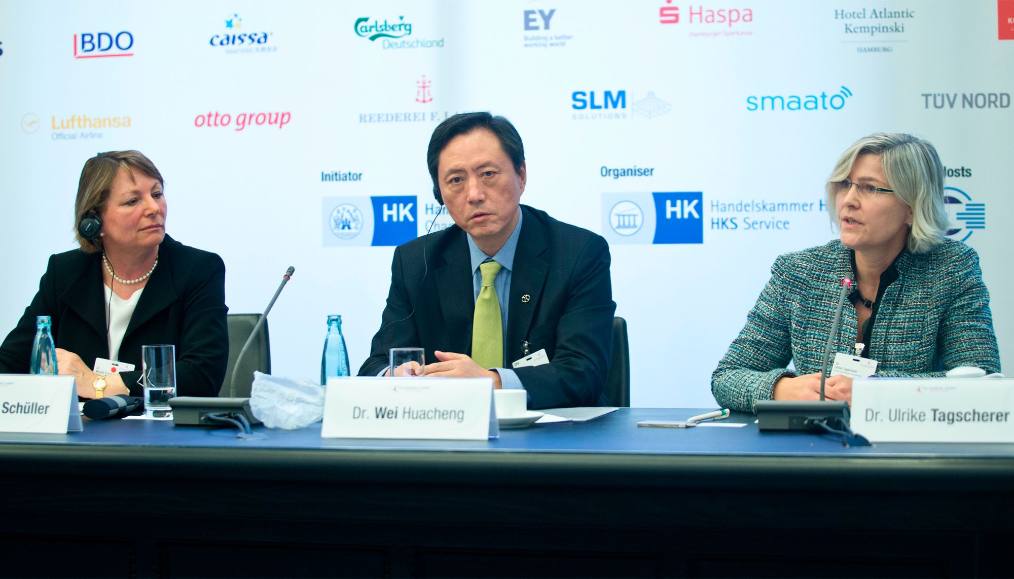 Dr. Margot Schüller, Dr. WEI HuachengI, Dr. Ulrike Tagscherer