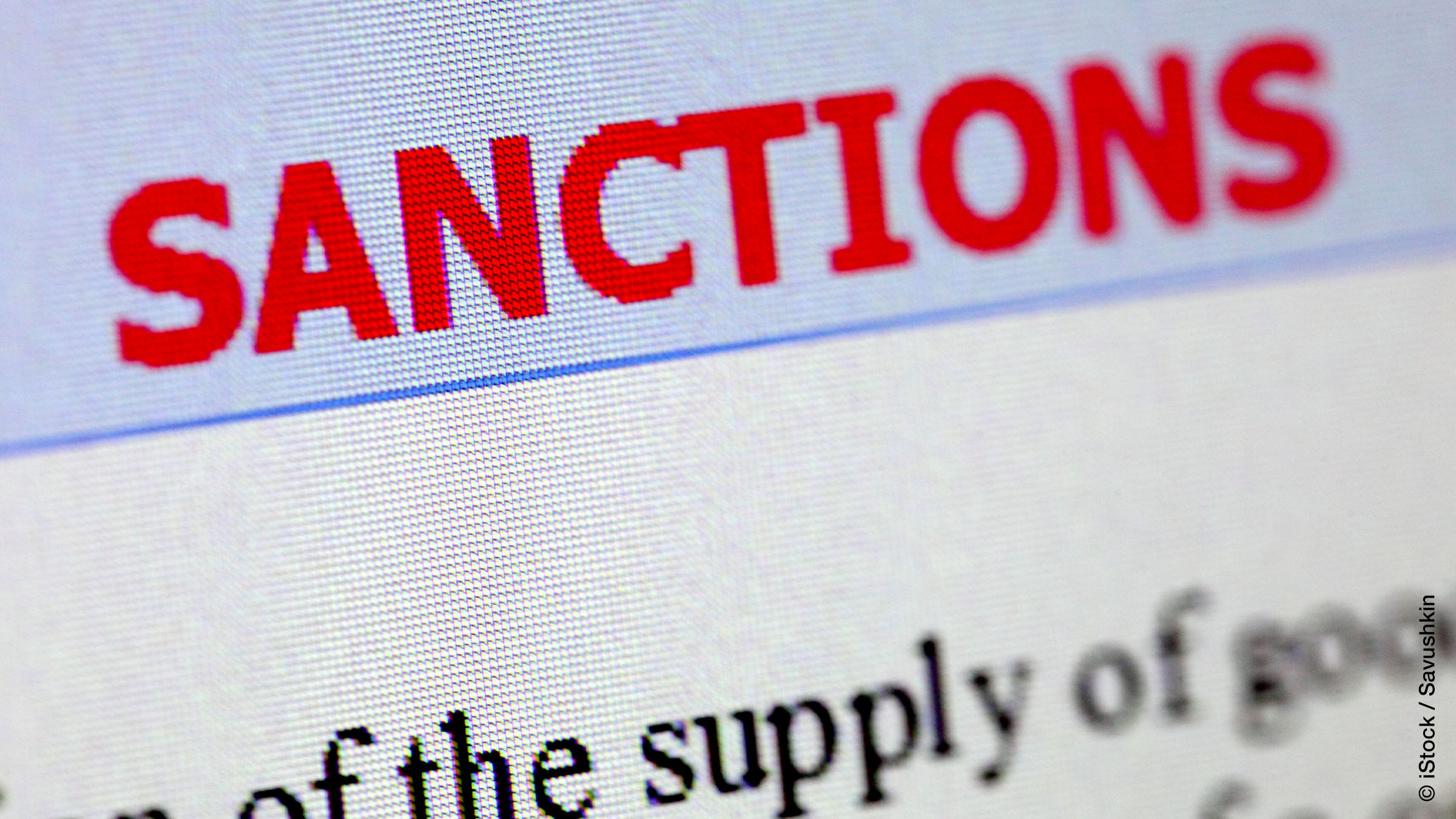 Sanktionspolitik – Christian von Soest