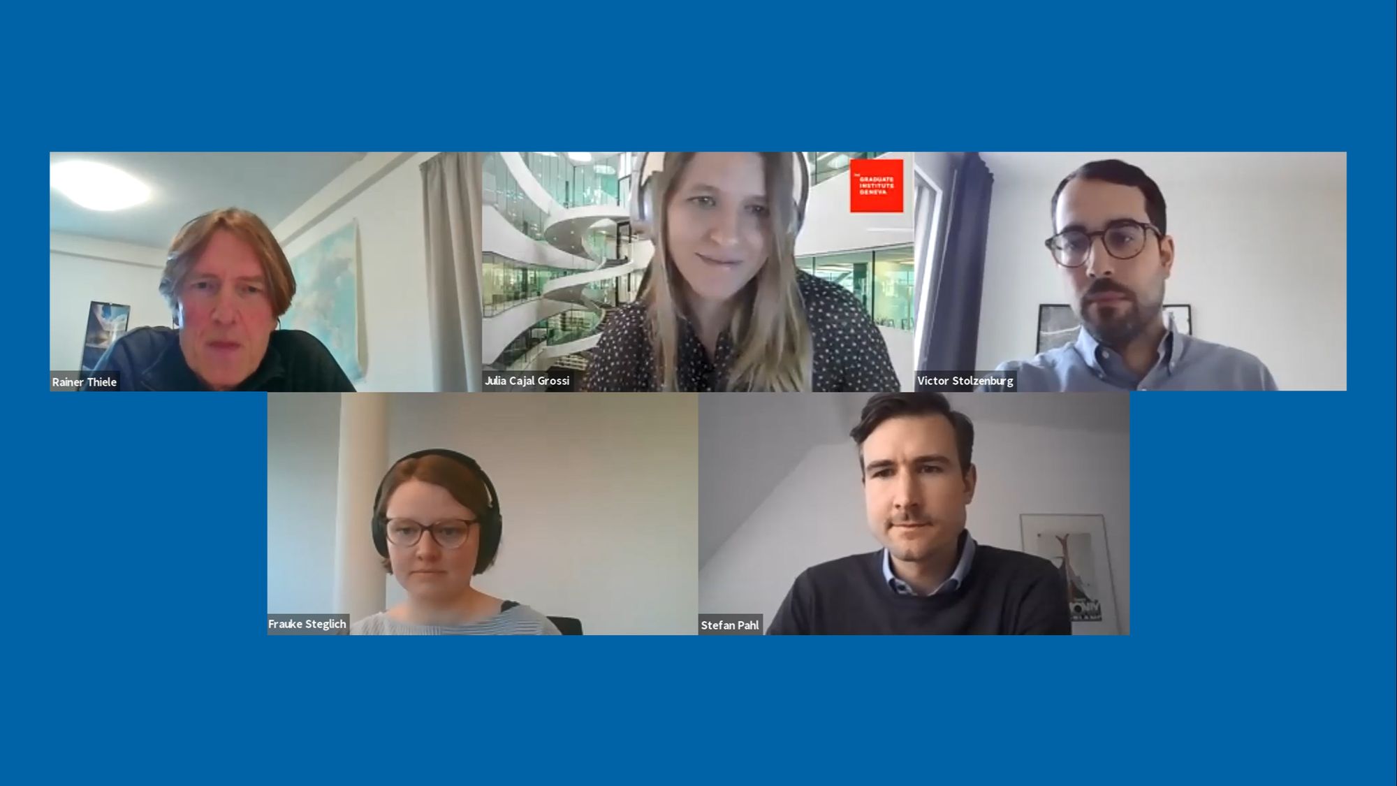 Recording of the GIGA Launch Event Network Global Supply Chains (Session III)