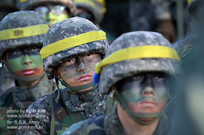 Soldaten der Südkoreanischen Armee.