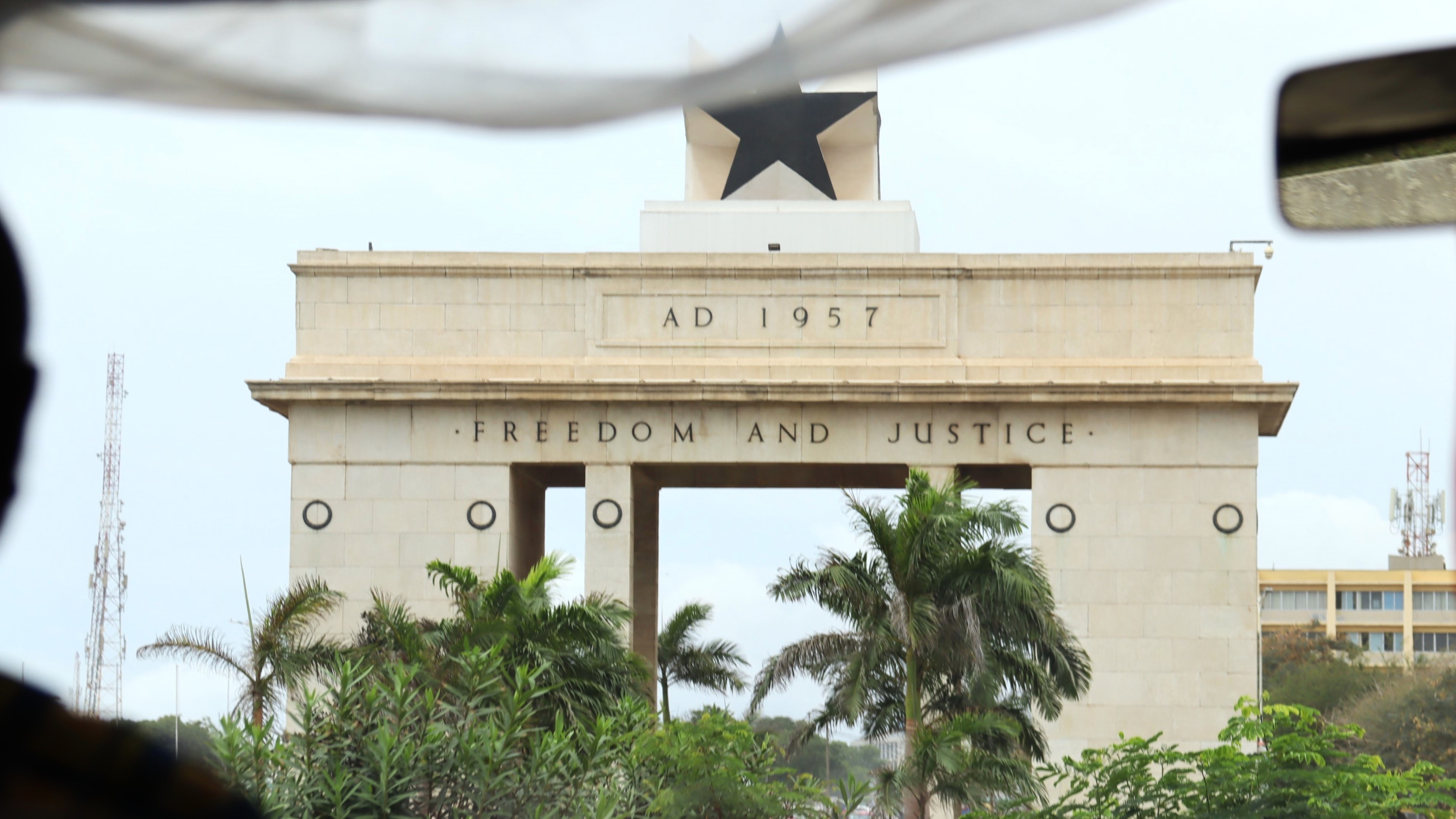 Independence Square in Accra.