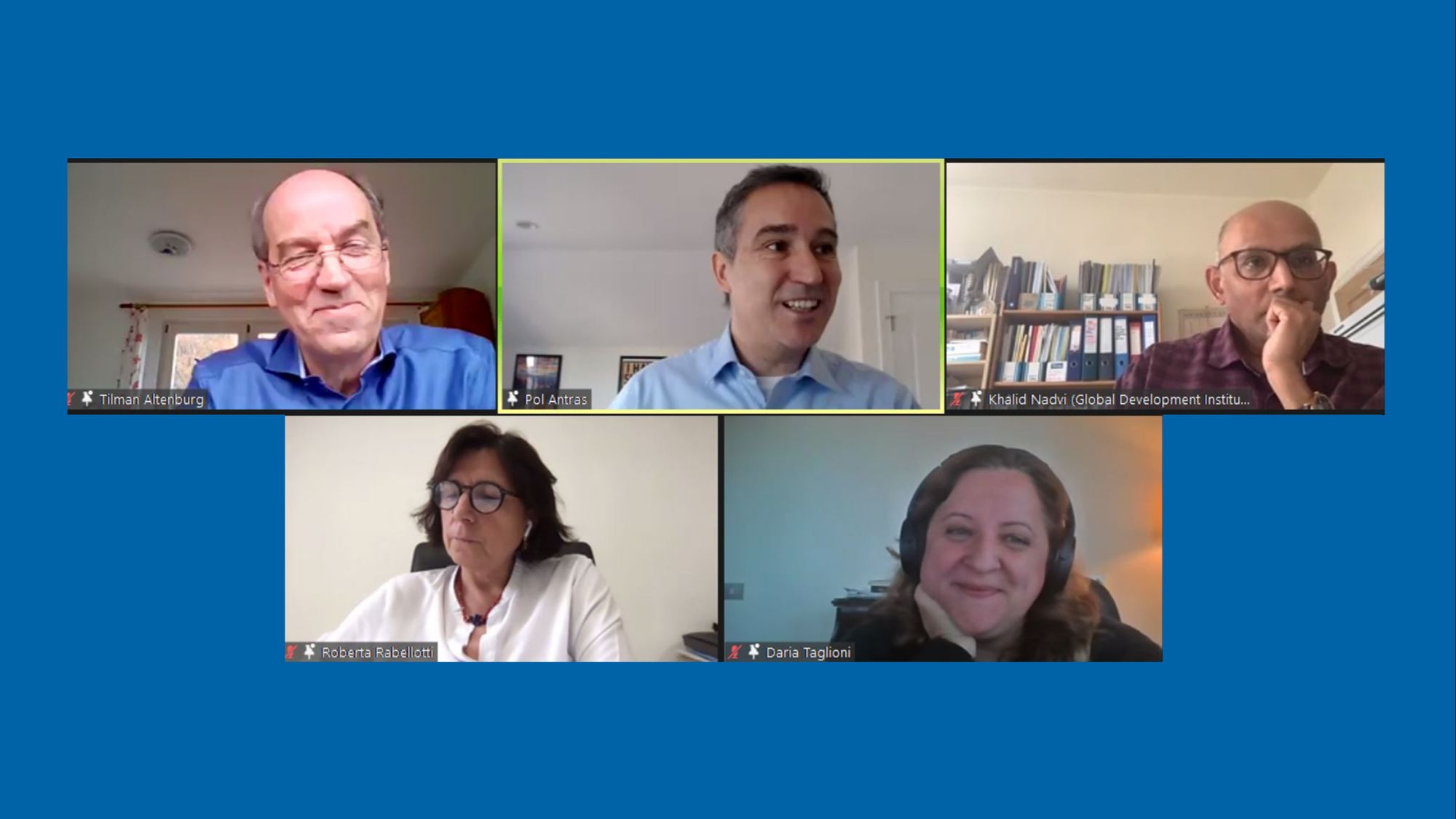 Recording of the GIGA Launch Event Network Global Supply Chains