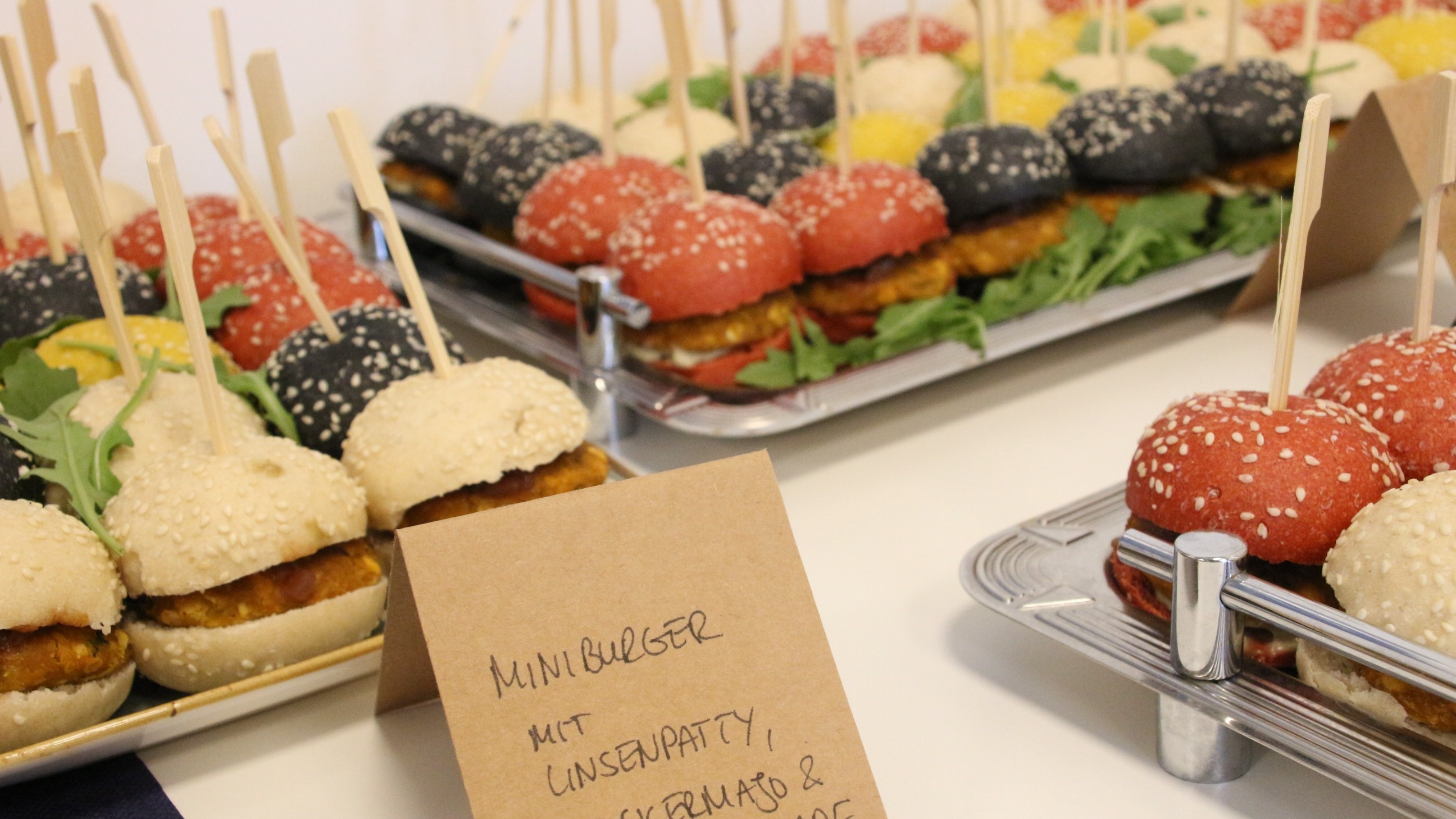 Buffet beim Jubiläumsbrunch