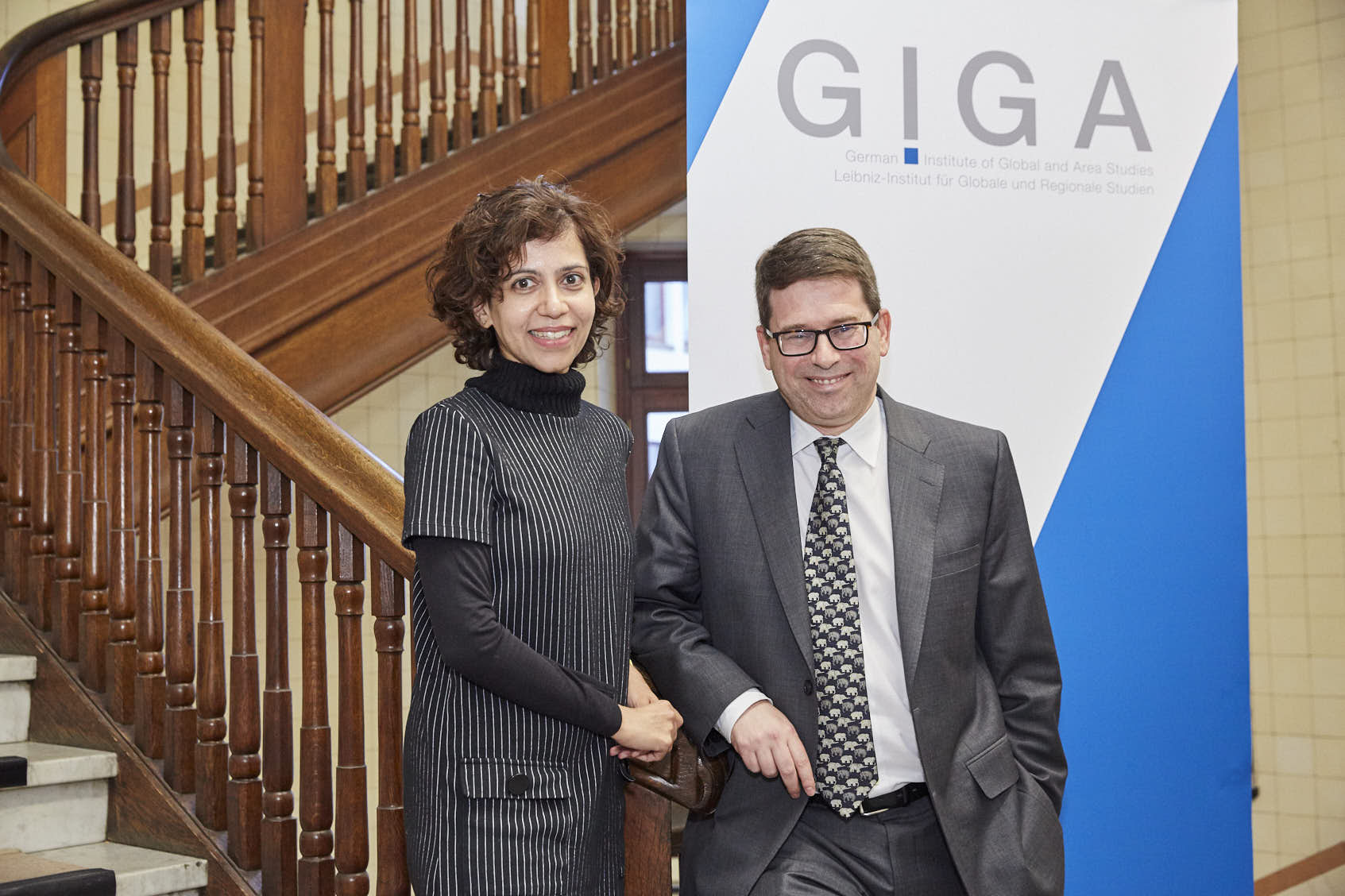 Picture of Professor Amrita Narlikar and Professor Daniel Drezner