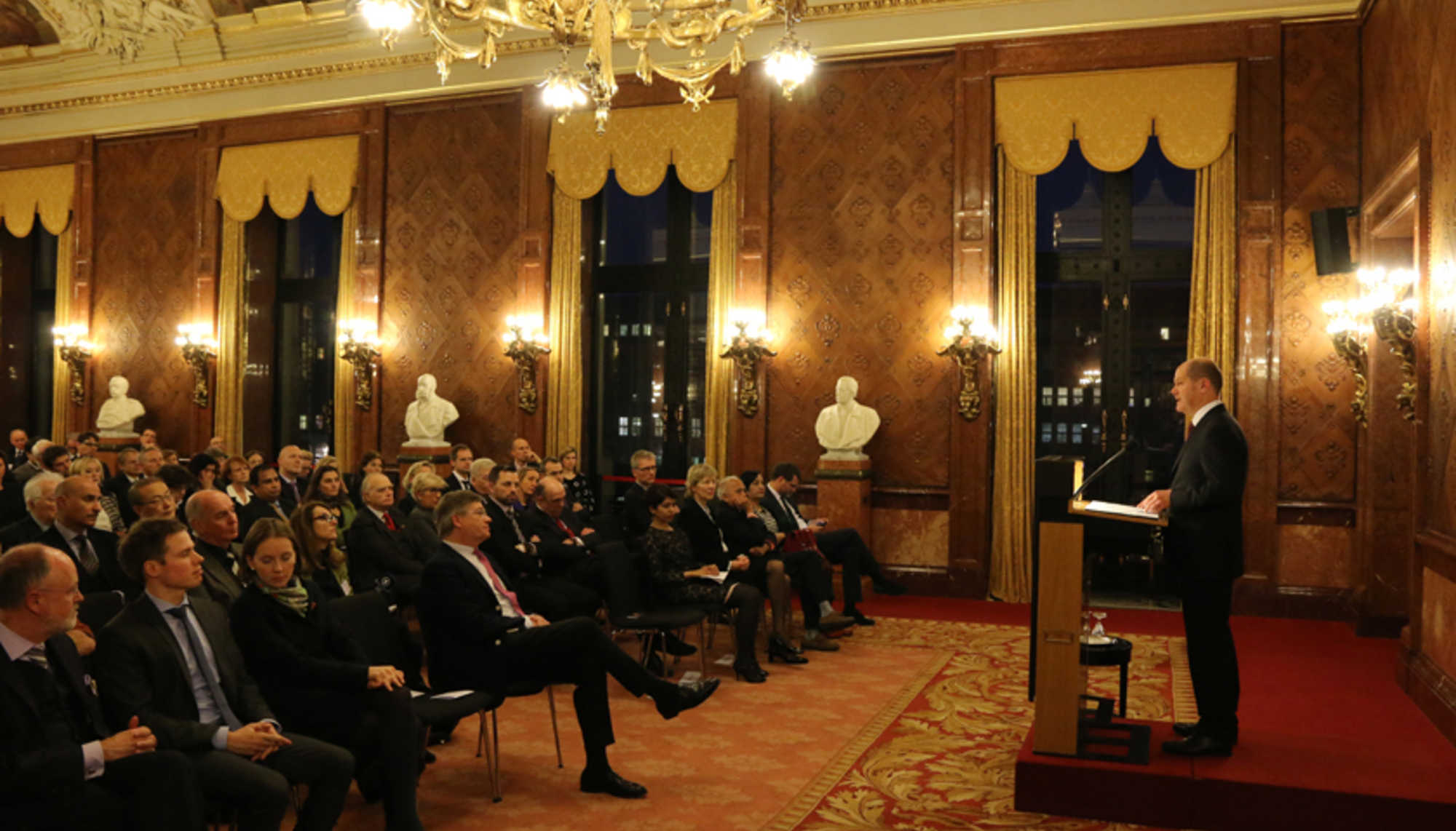 Picture of Mayor of Hamburg Olaf Scholz