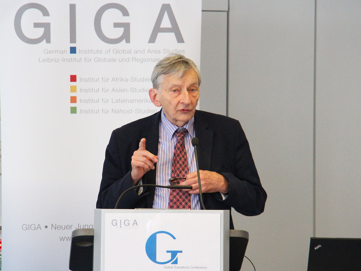 Picture of Roberts on podium