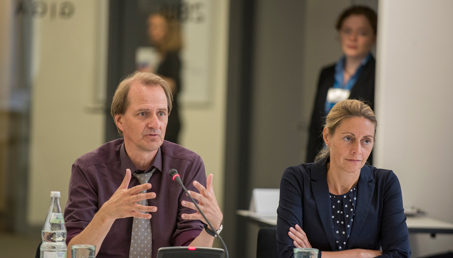 Dirk Messner and Stormy-Annika Mildner