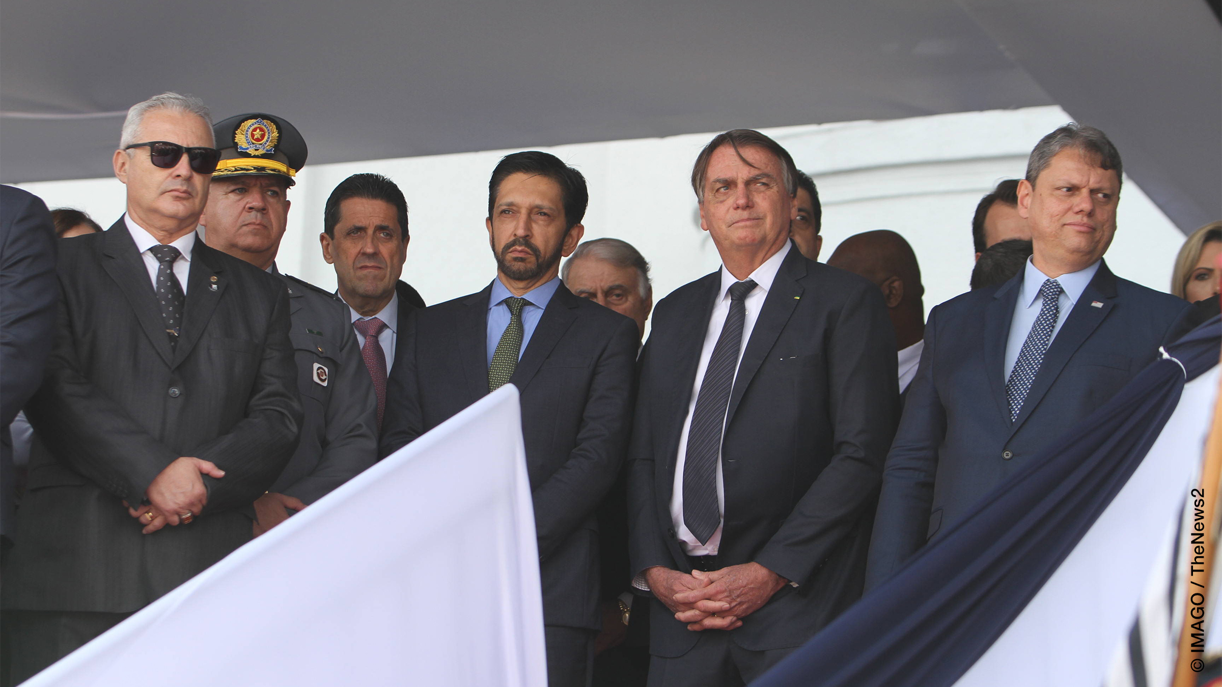 Ceremony at the Military Police Academy in Sao Paulo (INT) Ceremony at the Military Police Academy in Sao Paulo. August 02, 2023 