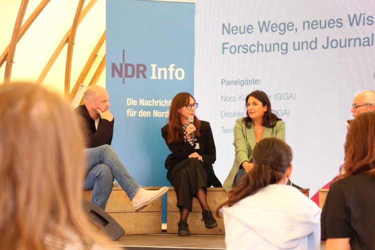 Panel discussion at the Festival on German Unity Day 2023 in Hamburg