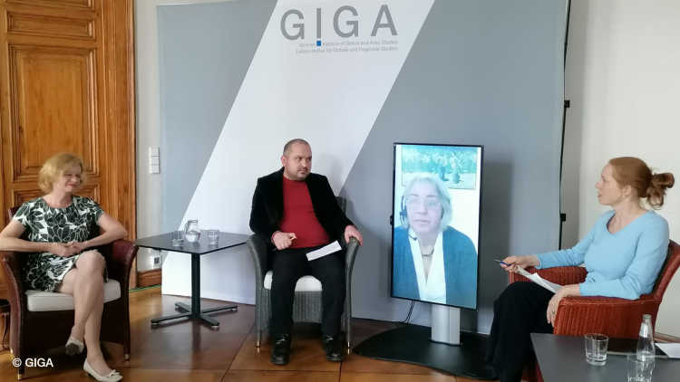 Panel of the GIGA Talk "After Istanbul: Women’s Rights and Human Rights in Turkey".