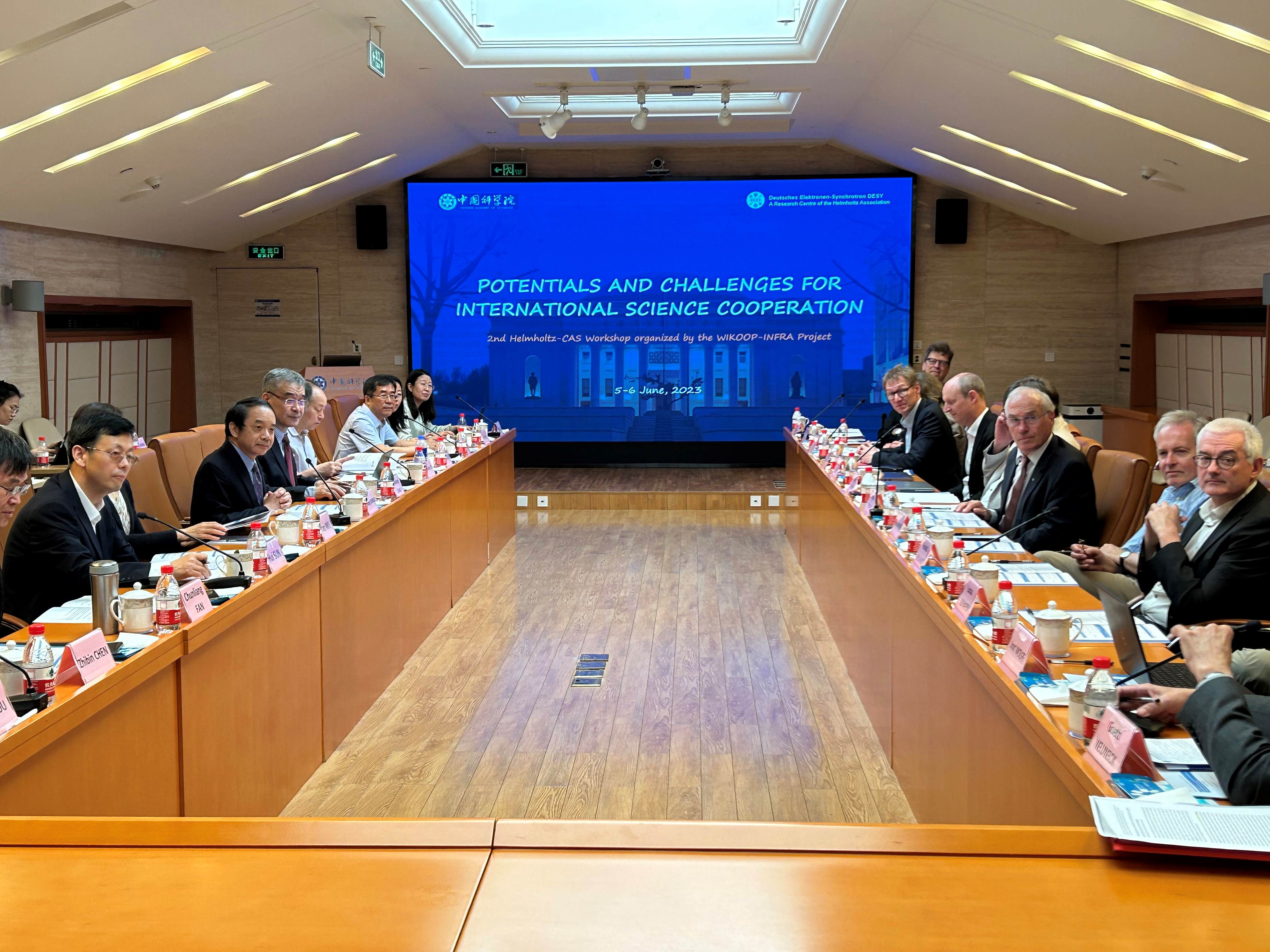 WIKOOP-INFRA-Konferenz in Peking.