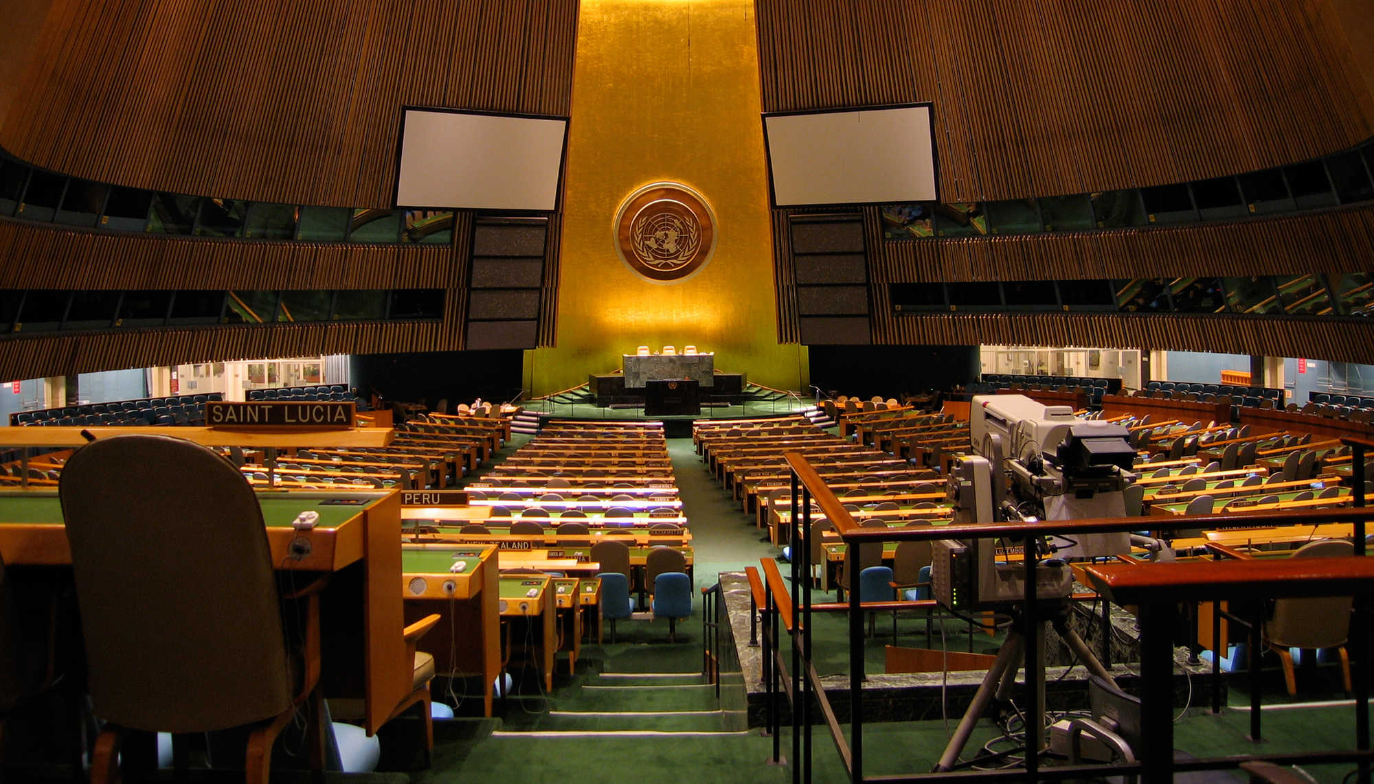 United Nations General assembly chamber