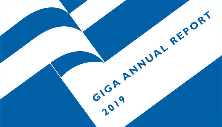 Cover GIGA Jahresbericht