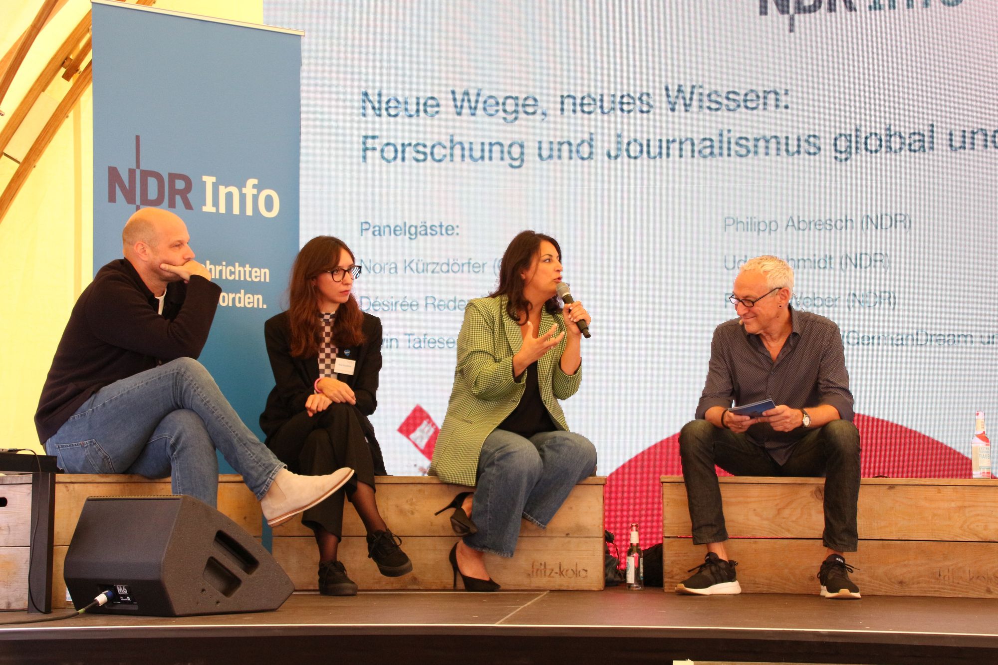 Panel discussion at the Festival on German Unity Day 2023 in Hamburg