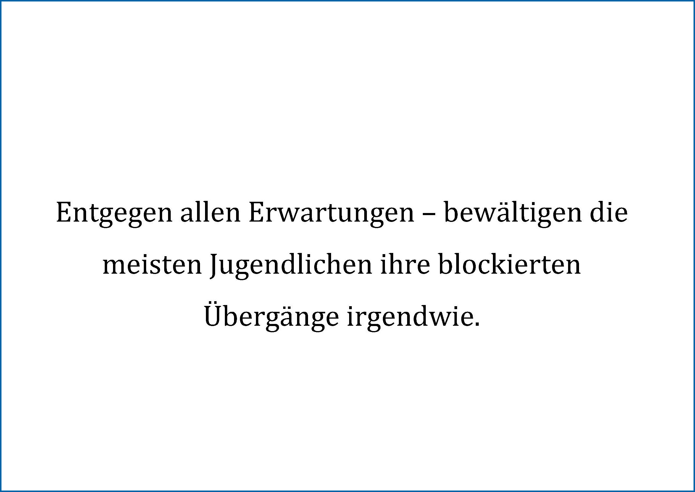 Against all Odds – Youth in Post-War Societies