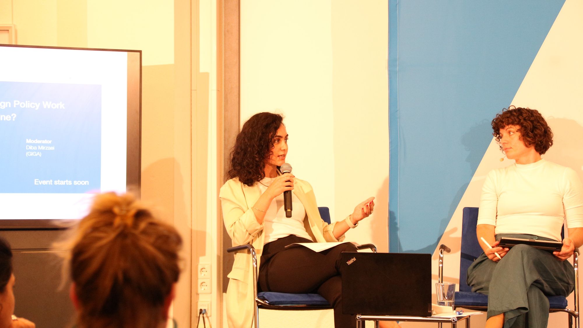 Diba Mirzaei moderates GIGA Forum on Feminist Foreign Policy