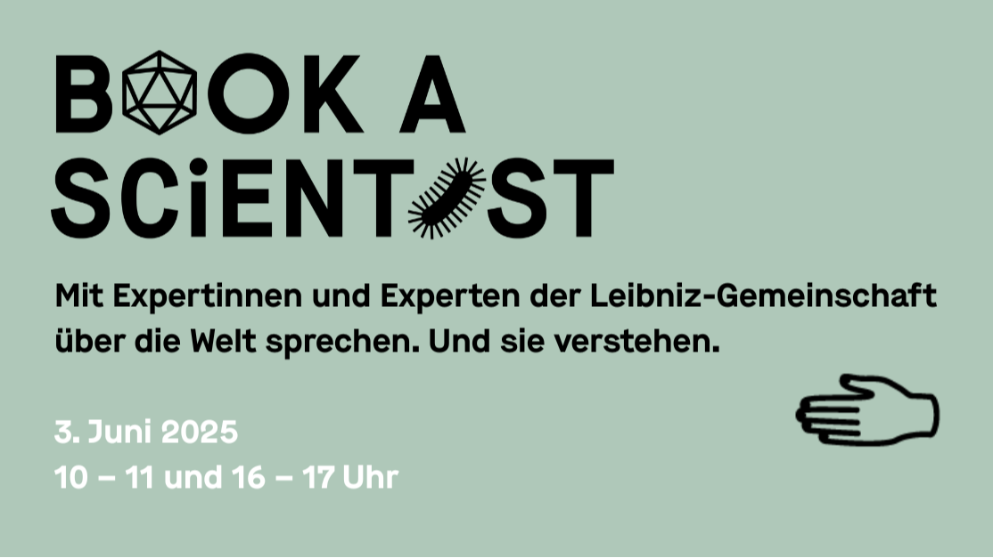 Book a Scientist – Ihre Fragen an die Wissenschaft