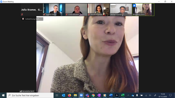 Screenshot of the GTC 2020