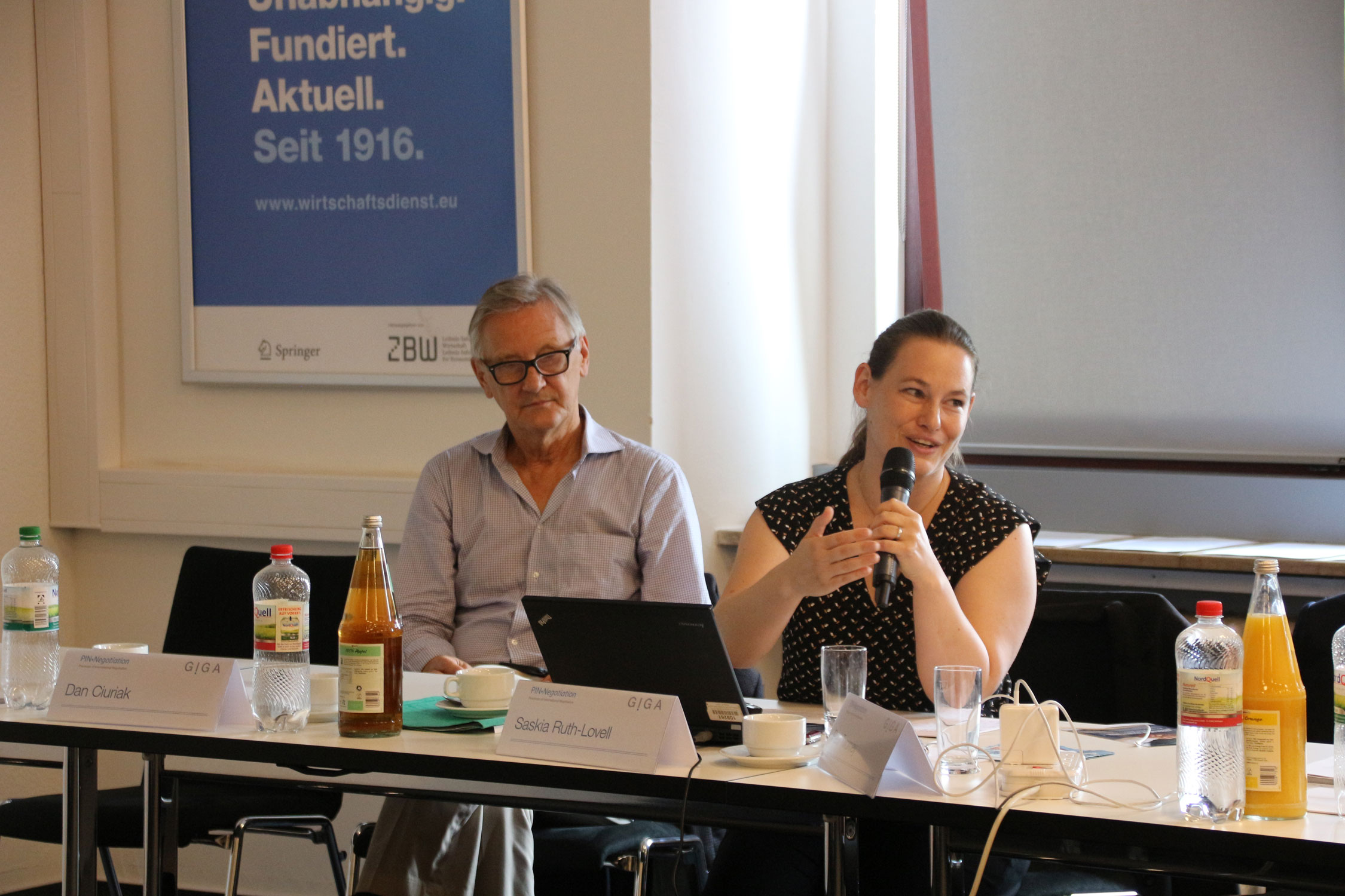 Picture of Dan Ciuriak and Saskia Ruth-Lovell