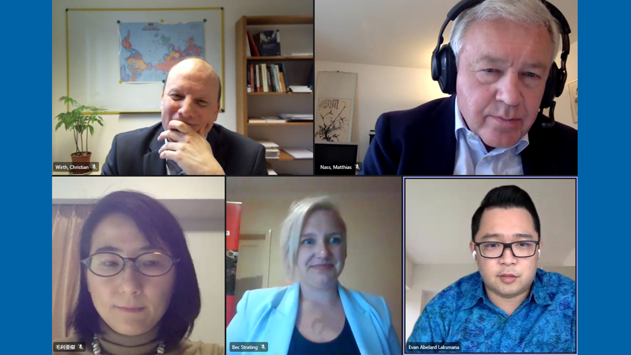 Panellists of the GIGA Forum on the Indo-Pacific