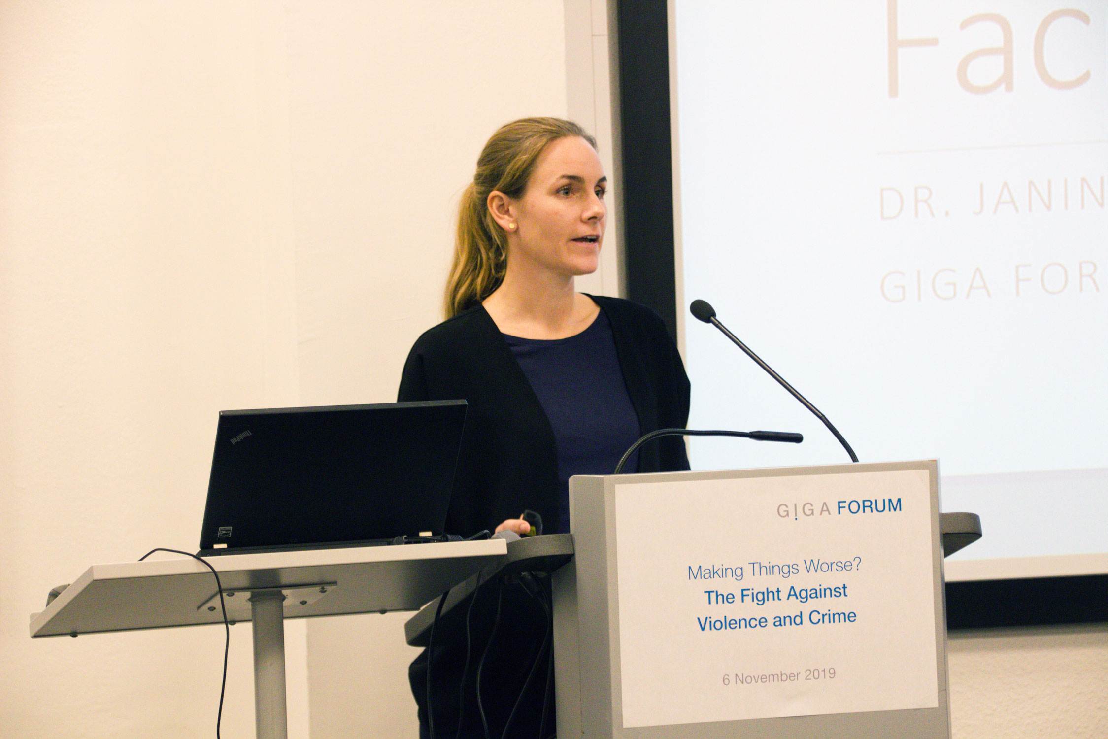 Foto von Janina Pawelz auf Podium