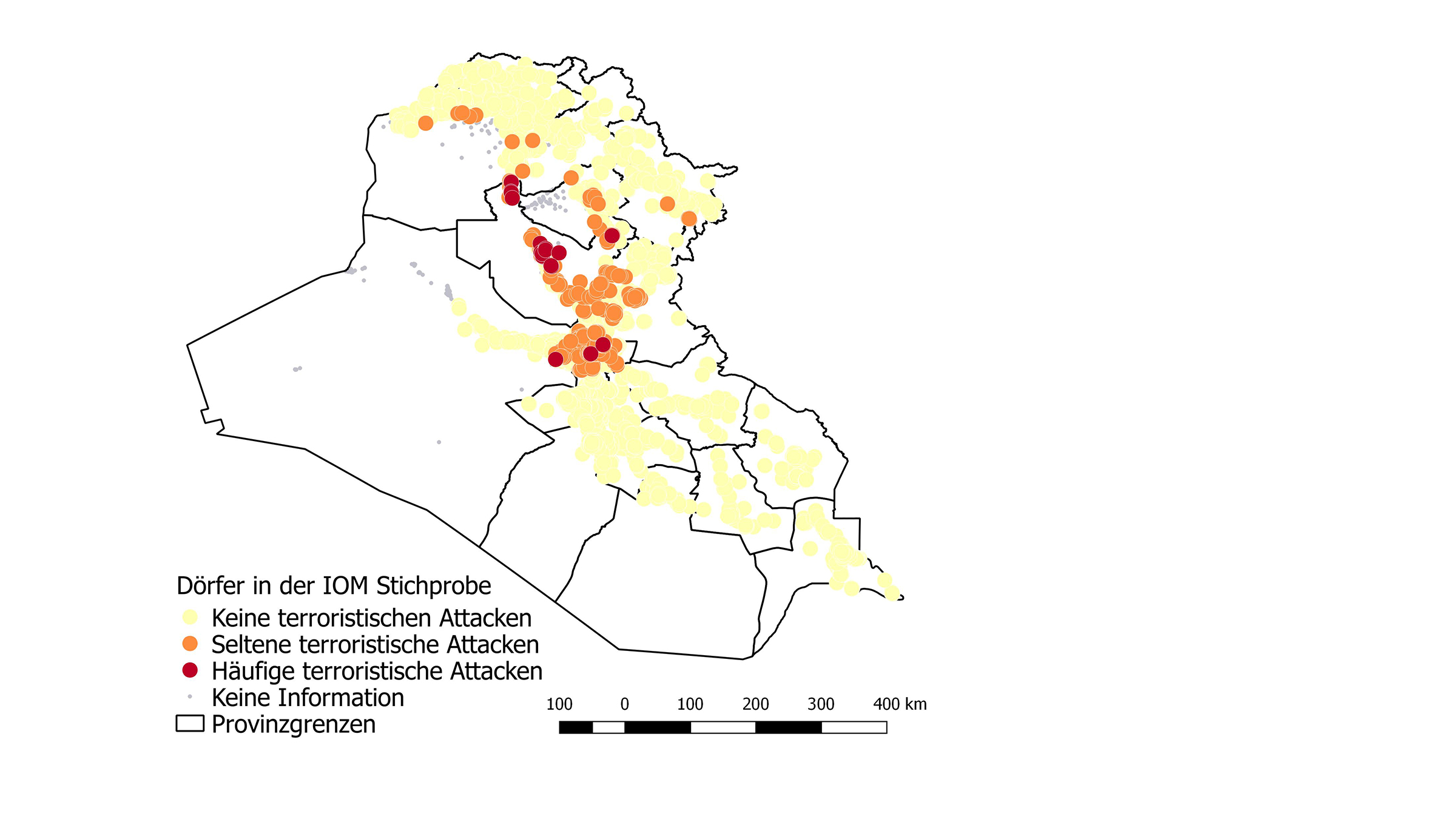 Grafik Ausdehnung des „Islamischen Staats“ und Vertreibung