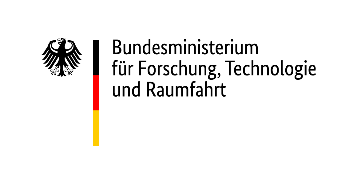 Logo Projekte Bundesministerium für Forschung, Technologie und Raumfahrt weißraum