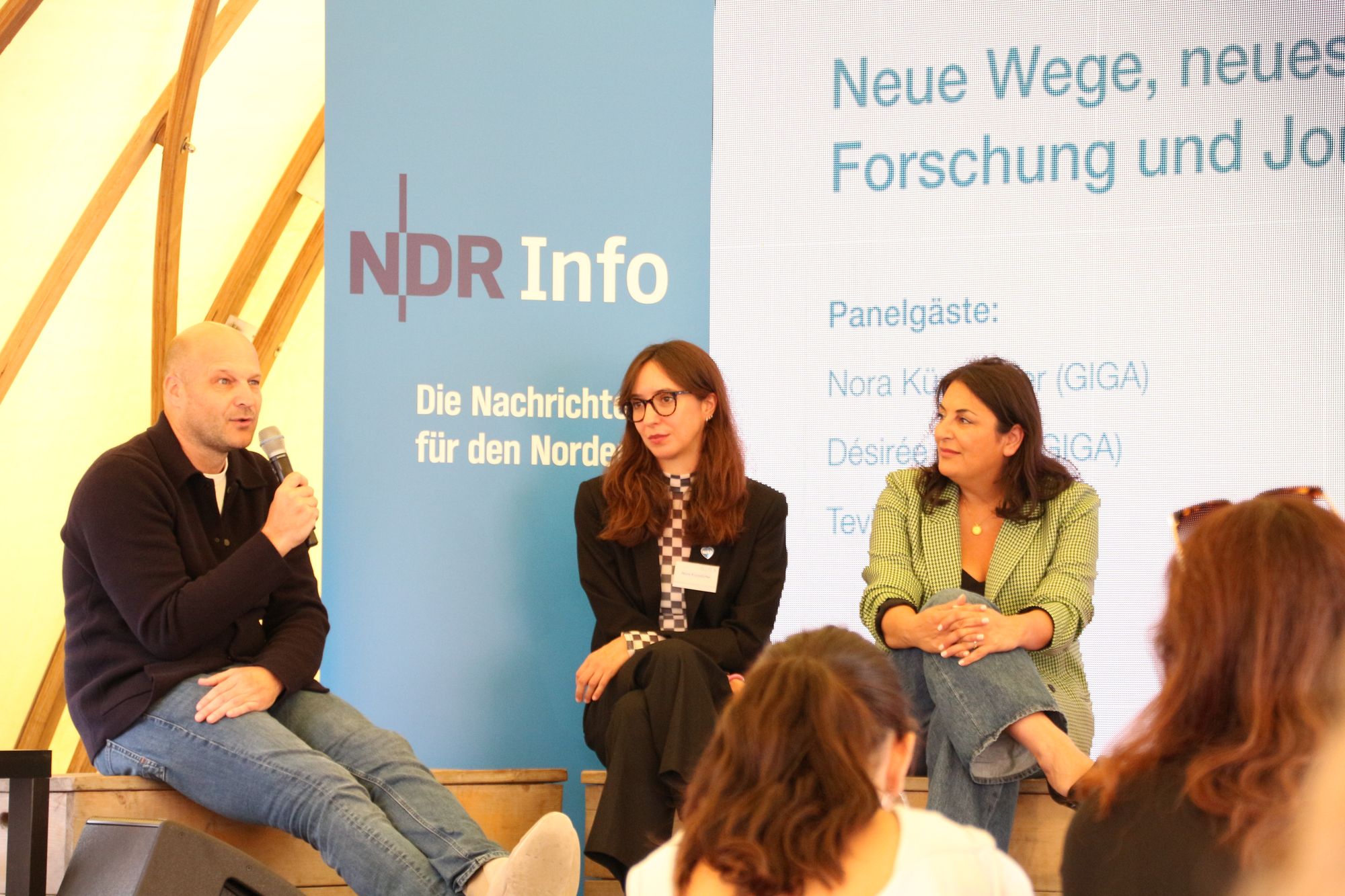 Panel discussion at the Festival on German Unity Day 2023 in Hamburg