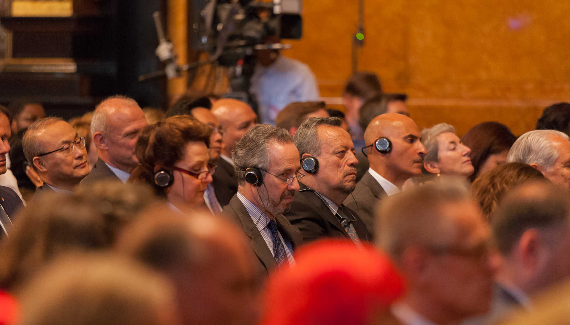 Guests from politics, academia, the media, the non-profit sector, business, and the general public attended the GIGA event.