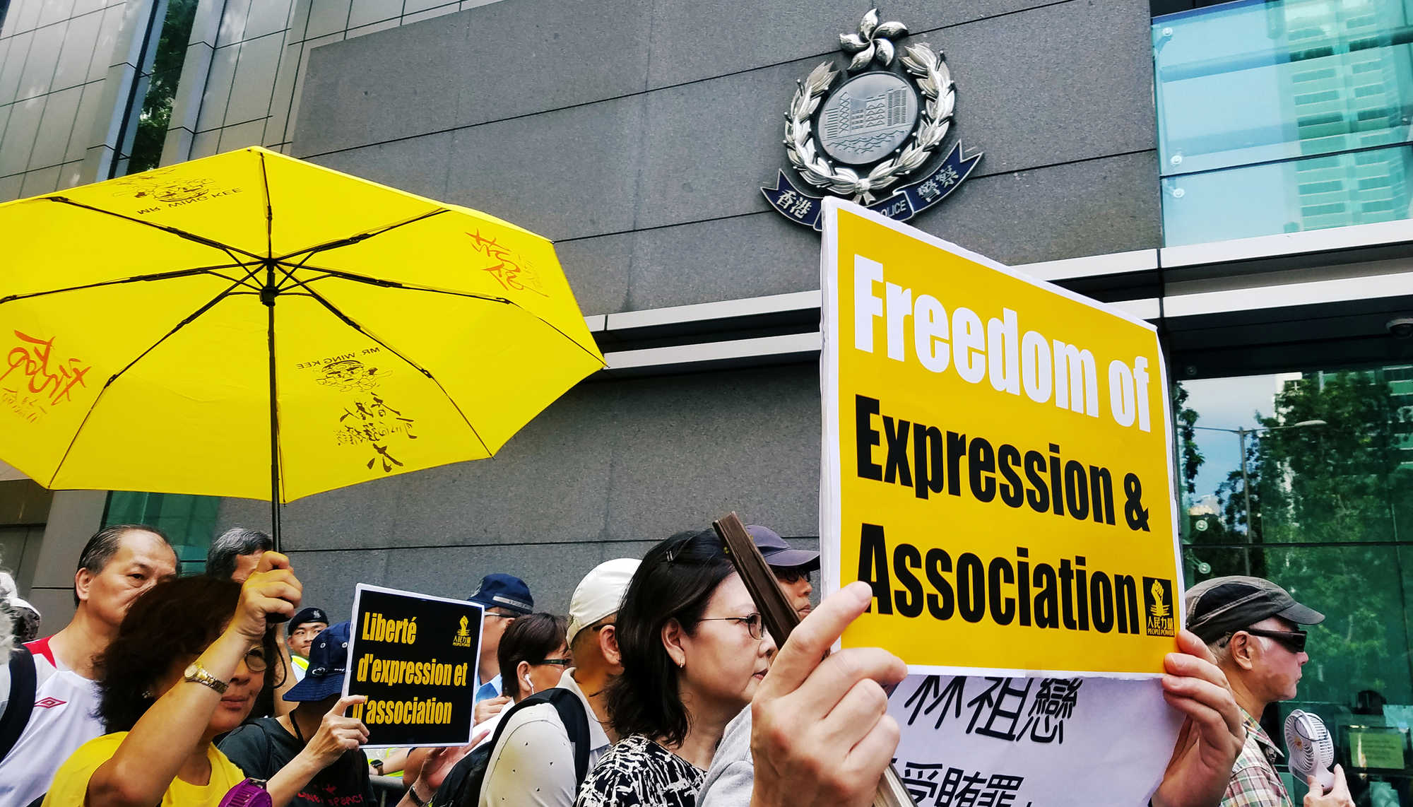 Picture of demonstrators