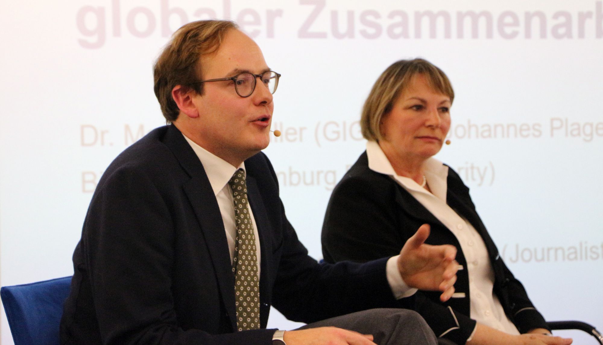 Dr. Johannes Plagemann and Dr. Margot Schüller