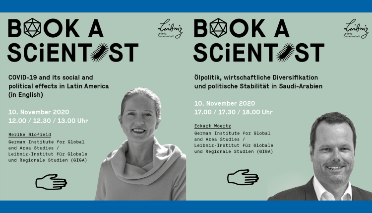 “Book a scientist”: 4-Augen-Gespräch mit GIGA-Wissenschaftler:innen