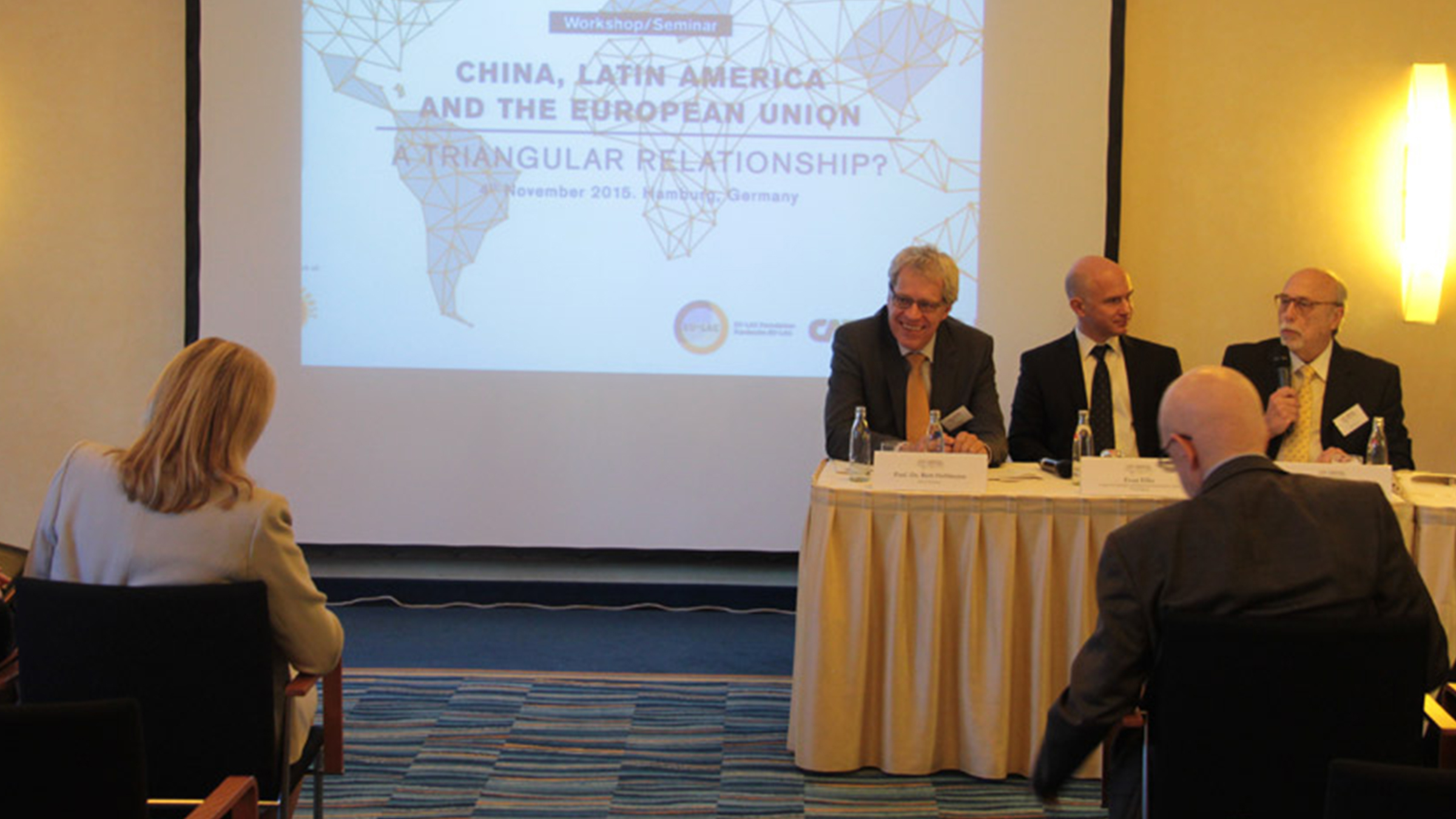 Referentin und Panel