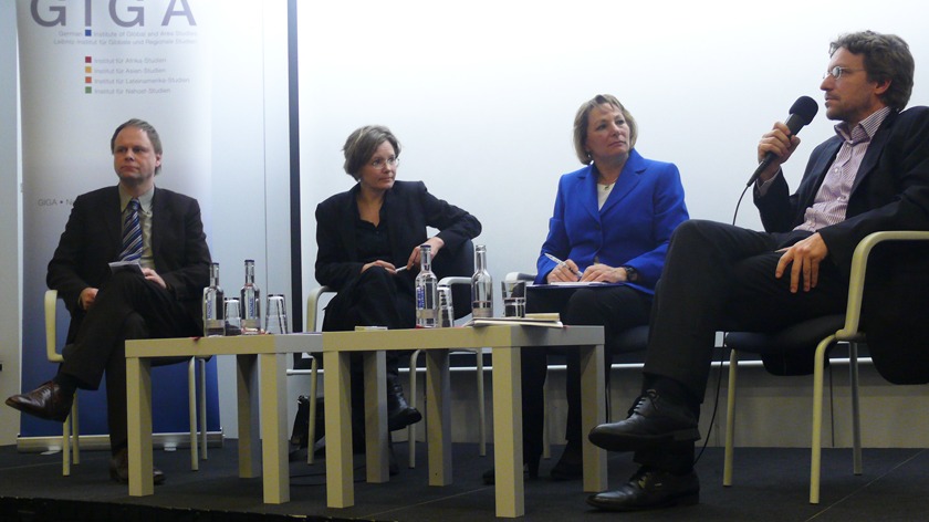 Diskussionsrunde der Veranstaltung